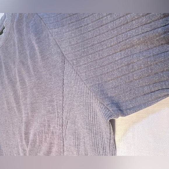 Timberland Mens Gray Crewneck Sweater with ribbed detailing - Picture 2 of 6